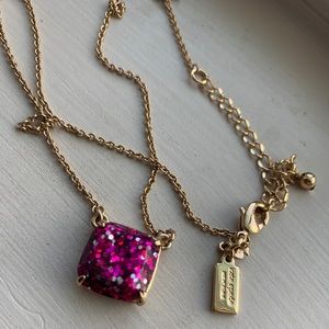 Kate Spade, glittery necklace💕